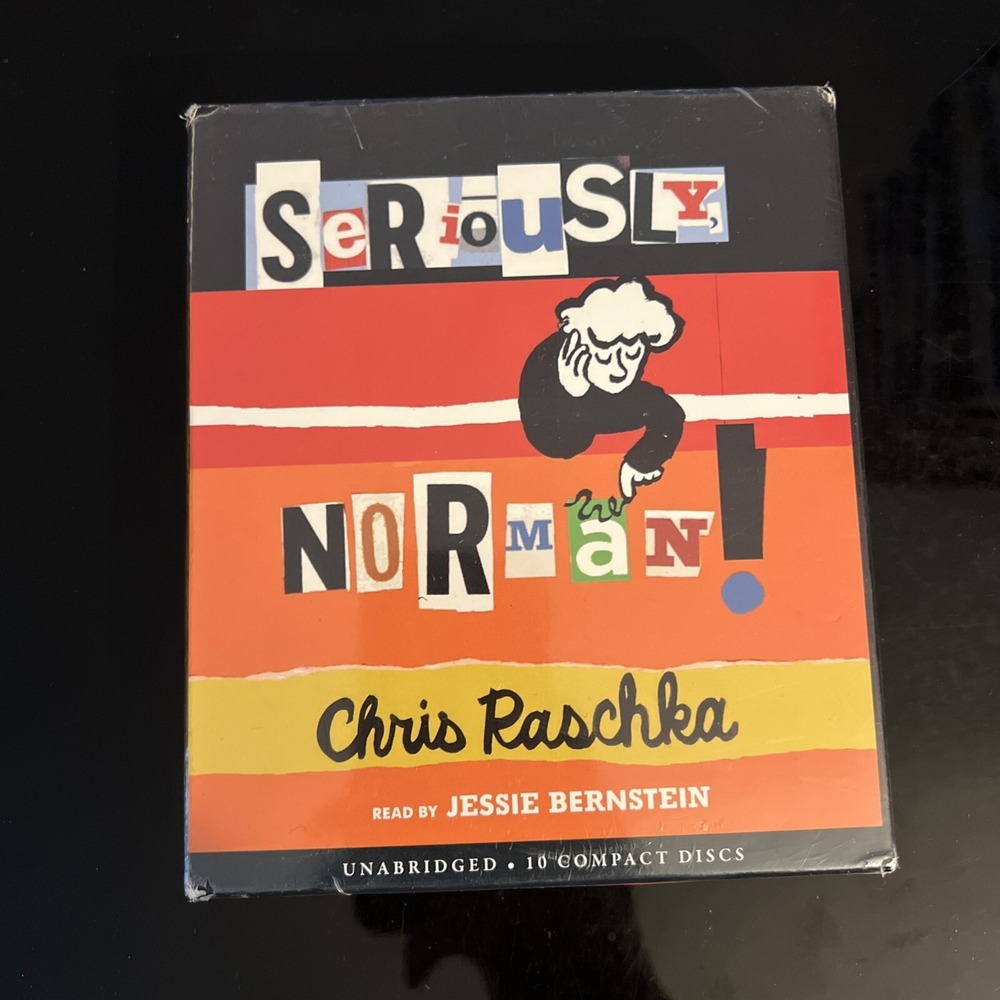 Seriously, Norman! (Unabridged Edition) by Chris Raschka (2011, Compact Disc,...